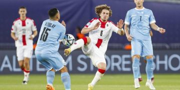 Конец грузинской сказки на молодежном чемпионате Европы по футболу. В четвертьфинале команда в серии пенальти уступила Израилю