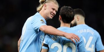 «Манчестер Сити» разгромил «Манчестер Юнайтед» благодаря рекорду Холанда