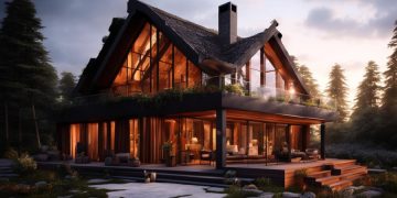 Как выбрать проект каркасного дома с террасой