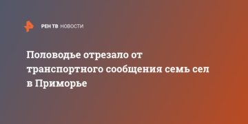 Половодье отрезало от транспортного сообщения семь сел в Приморье