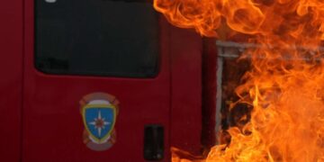 ЕДДС: БПЛА атаковал нефтебазу в Краснодарском крае, начался пожар