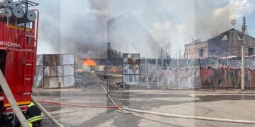 Хозяйка сгоревшего дома в Одинцове обвинила в пожаре владельцев склада