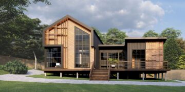 Дома в стиле Бернхаус: гармония современности и традиций