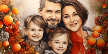 Семейные портреты по фото на заказ: Живые воспоминания на долгие годы